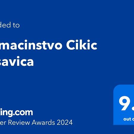Domacinstvo Cikic Zasavica Guest House Exterior photo